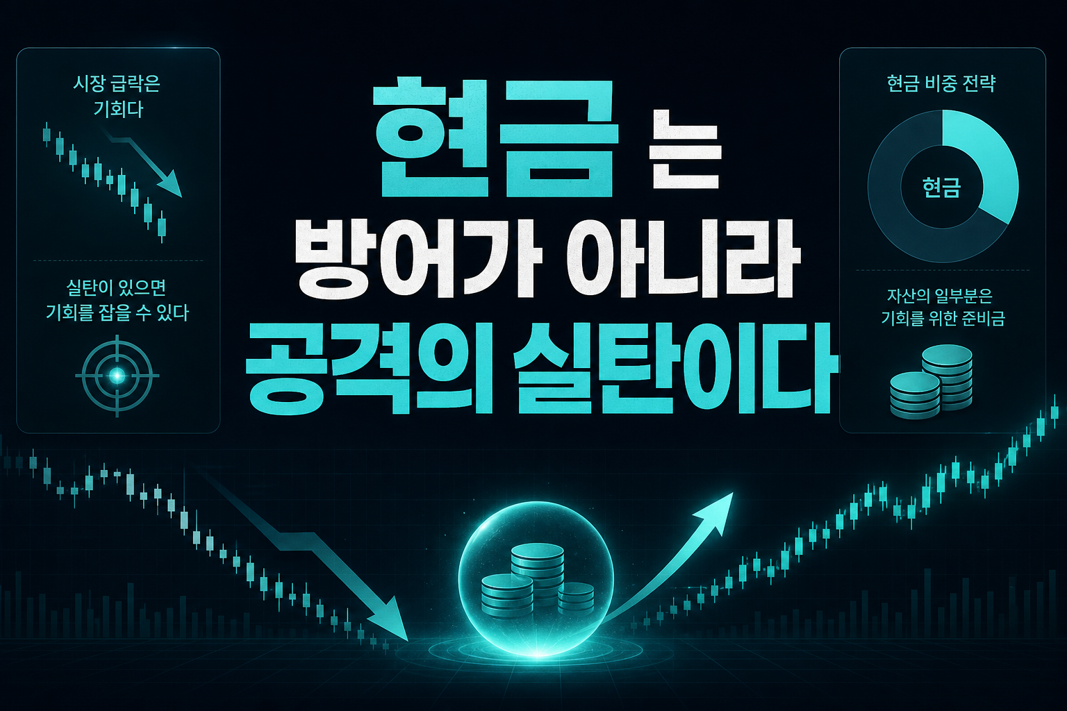 현금 30%는 방어가 아니라 공격의 실탄이다