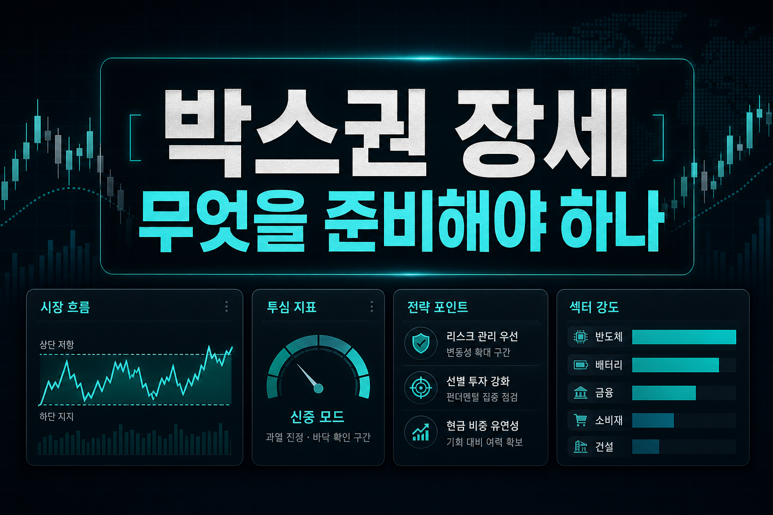 박스권 장세, 무엇을 준비해야 하나