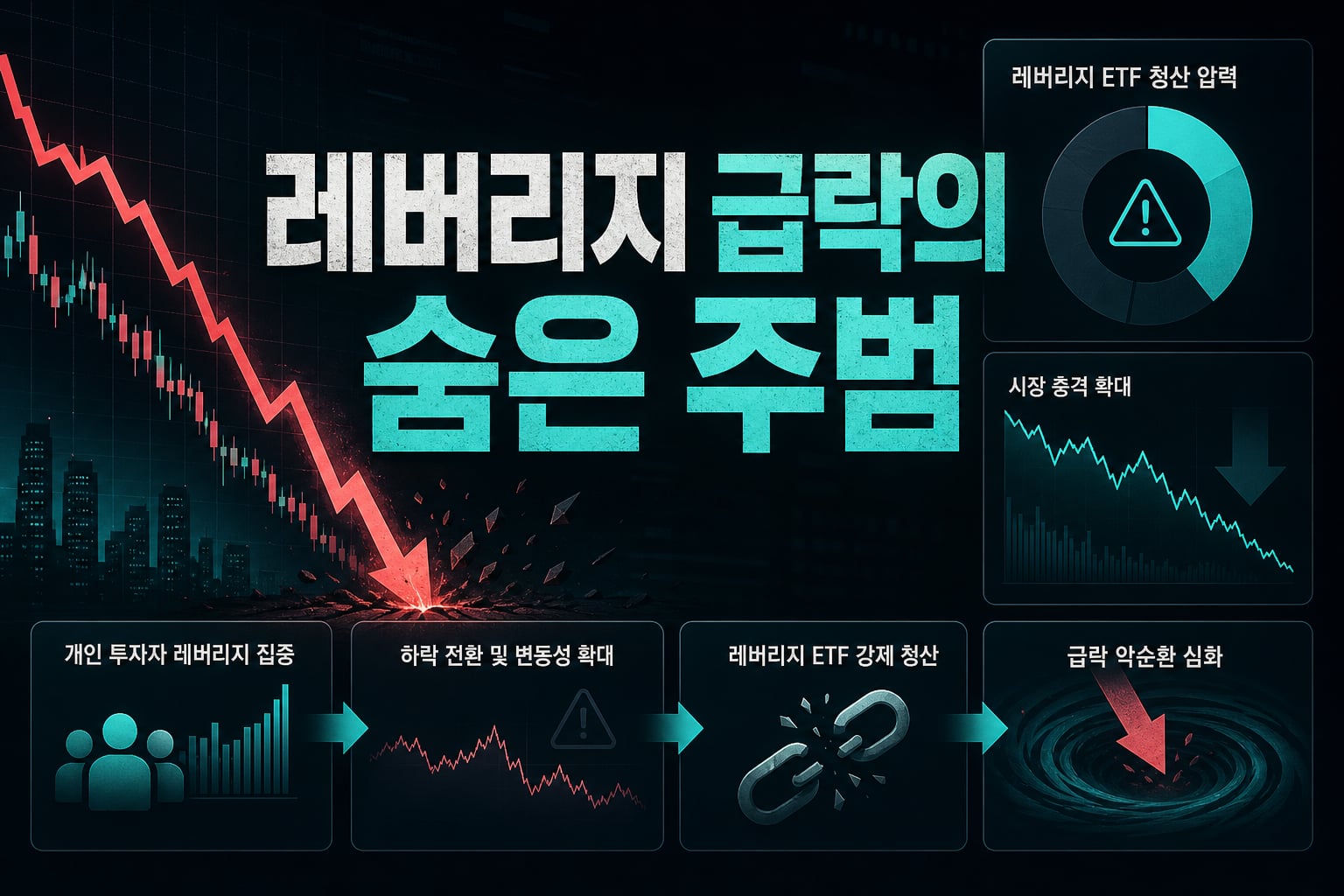 레버리지 ETF, 급락의 숨은 주범
