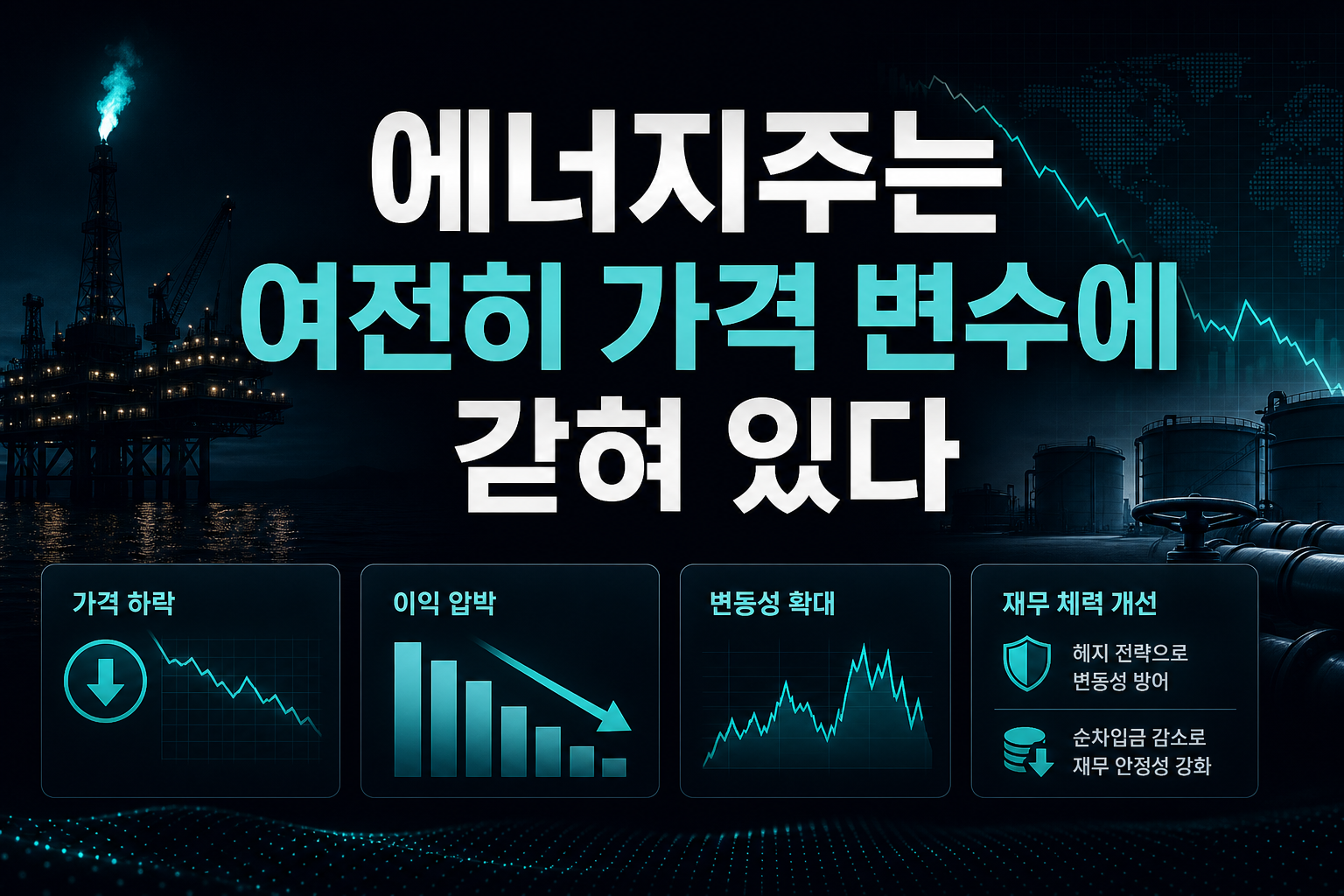 에너지주는 여전히 가격 변수에 갇혀 있다