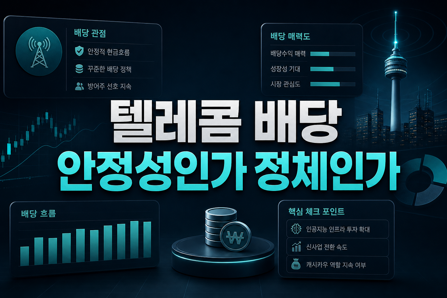 SK텔레콤 배당, 안정성인가 정체인가
