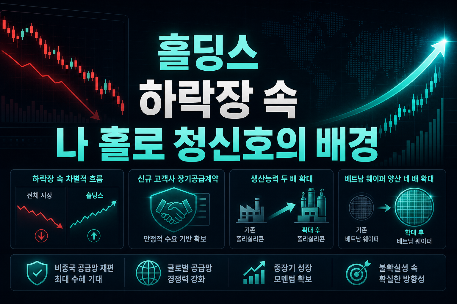 OCI홀딩스, 하락장 속 나 홀로 청신호의 배경