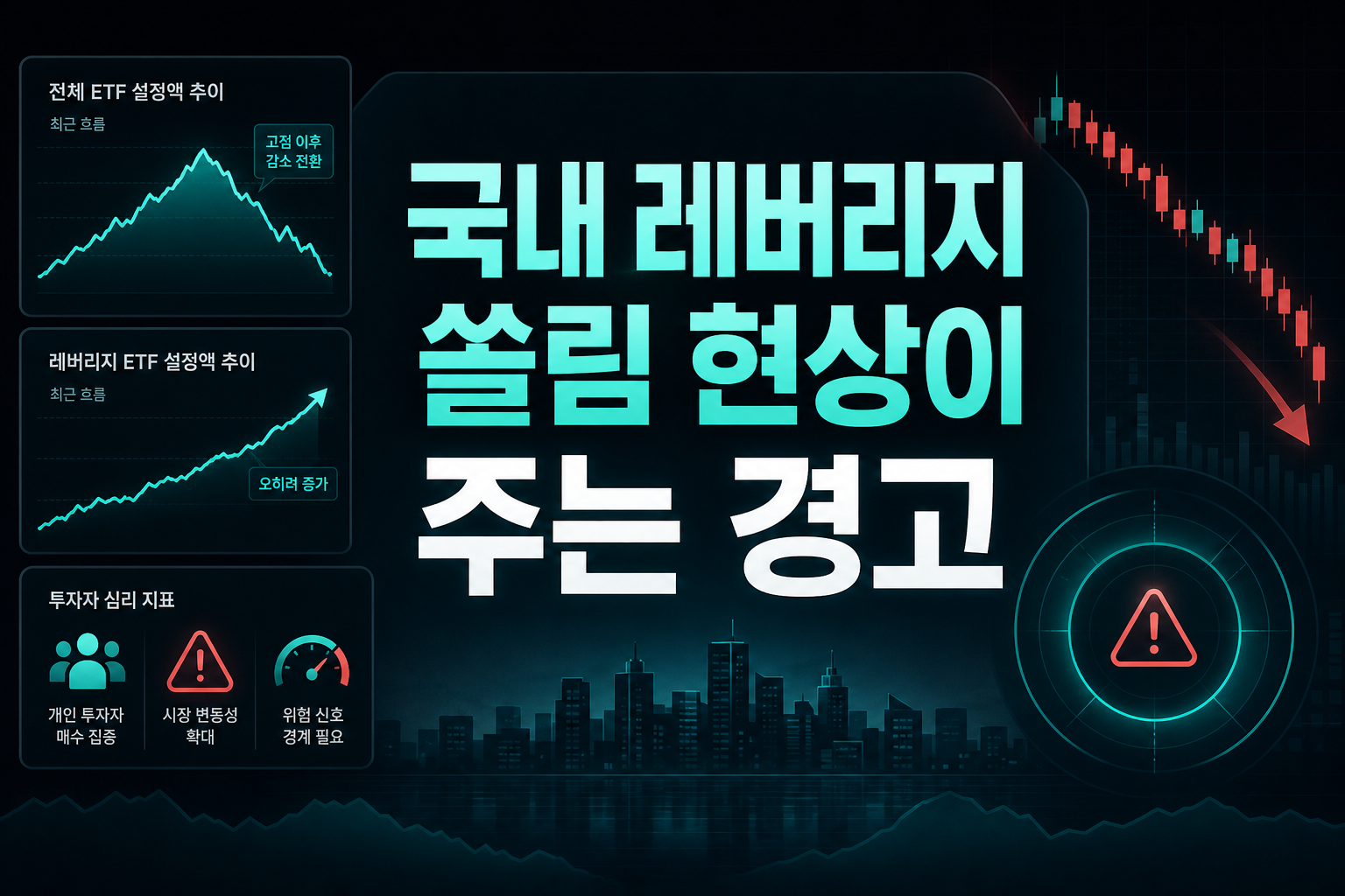국내 레버리지 ETF 쏠림 현상이 주는 경고