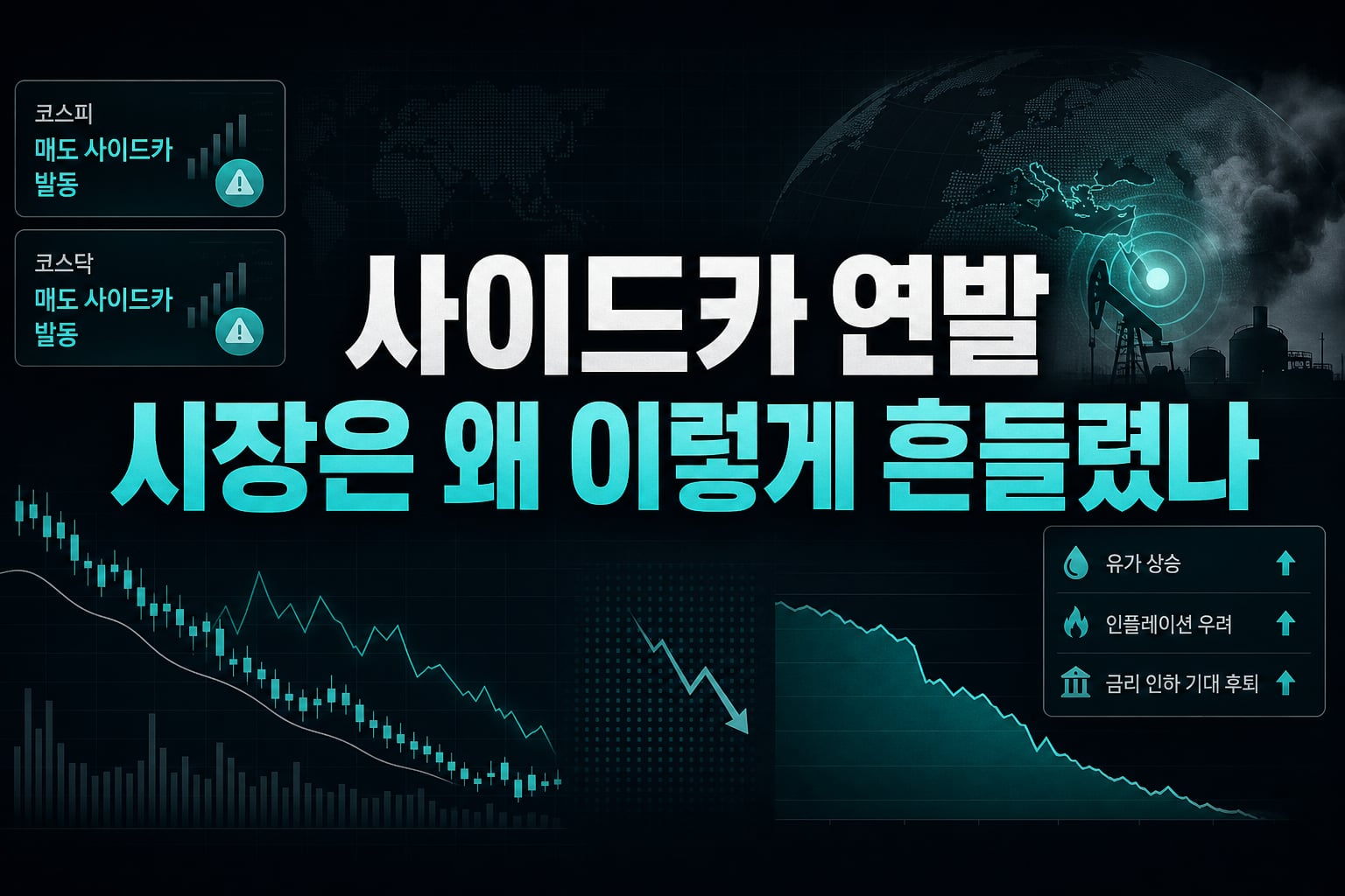 사이드카 연발, 시장은 왜 이렇게 흔들렸나
