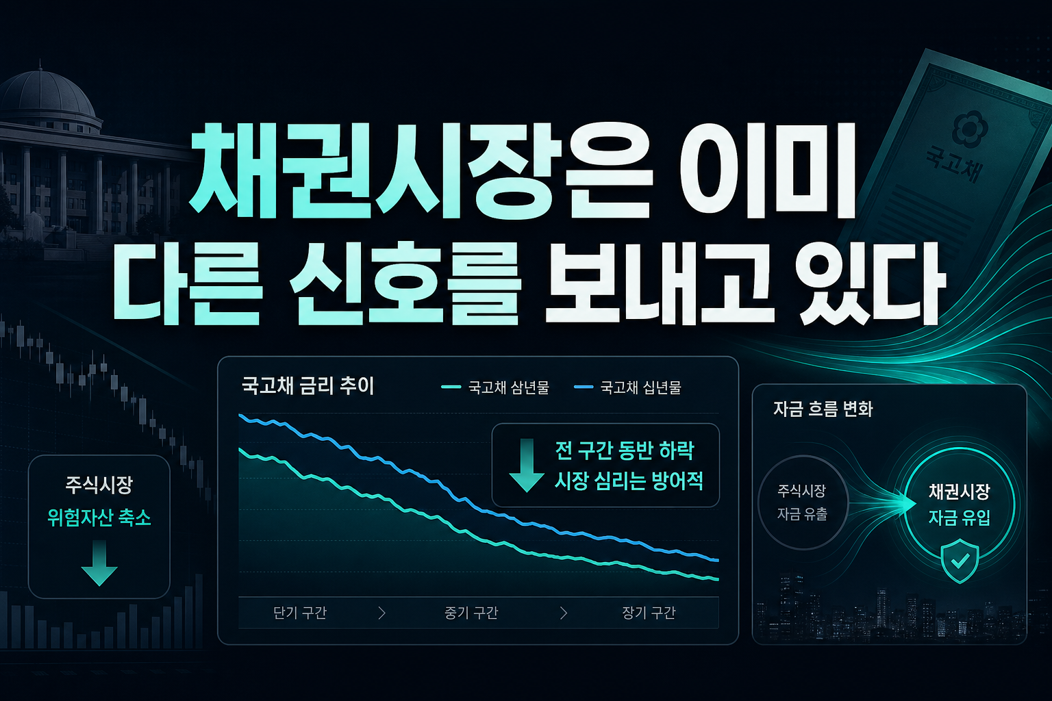 채권시장은 이미 다른 신호를 보내고 있다