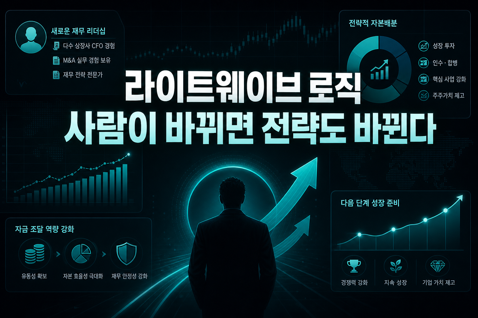 라이트웨이브 로직, 사람이 바뀌면 전략도 바뀐다