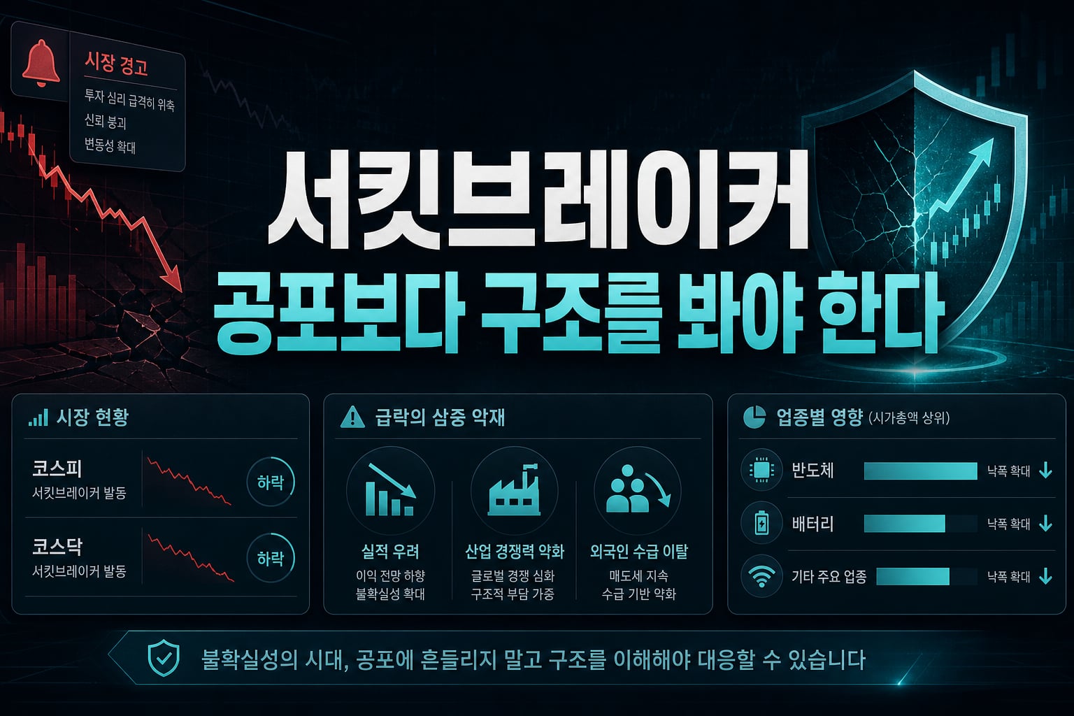 서킷브레이커, 공포보다 구조를 봐야 한다