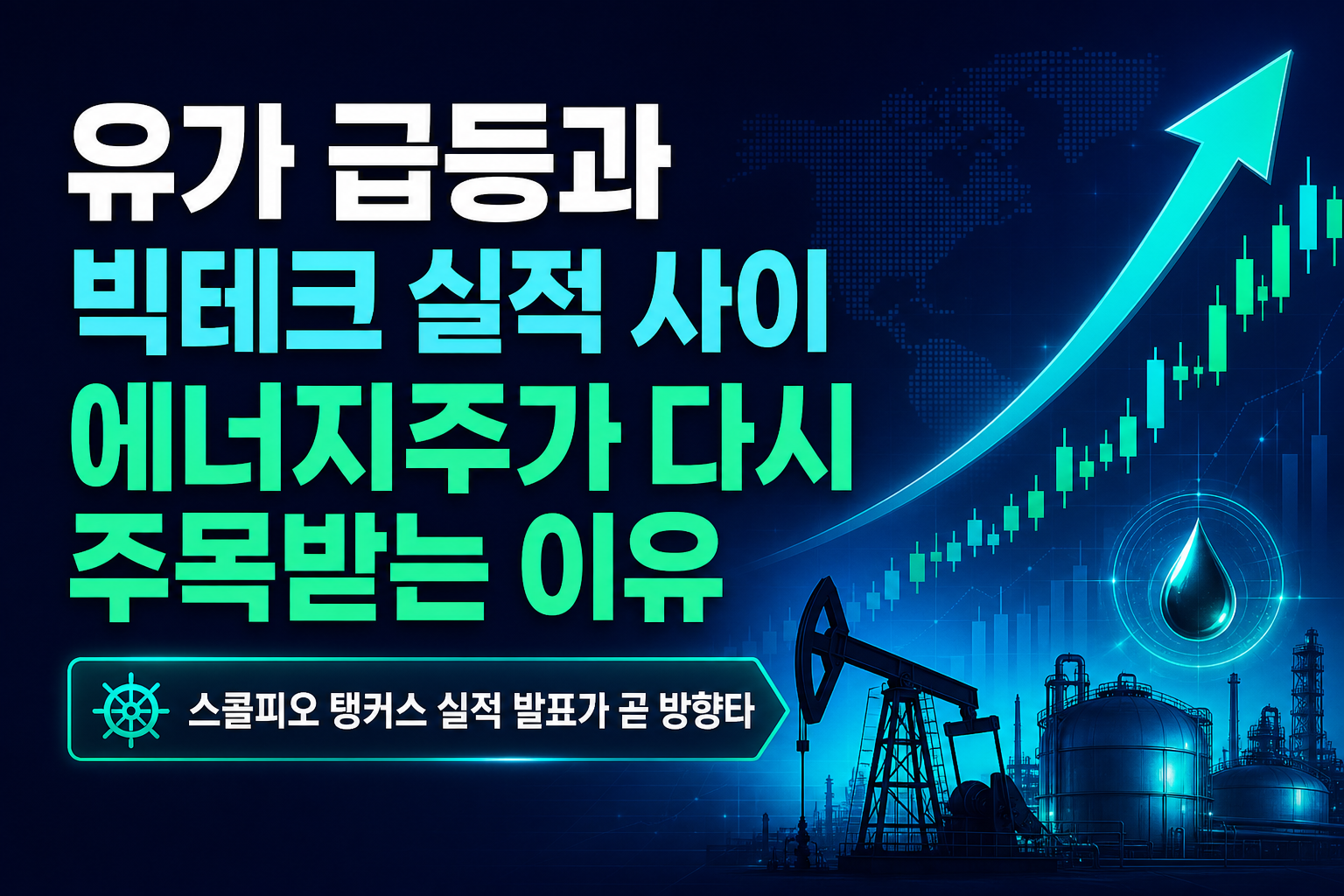 유가 급등과 빅테크 실적 사이, 에너지주가 다시 주목받는 이유