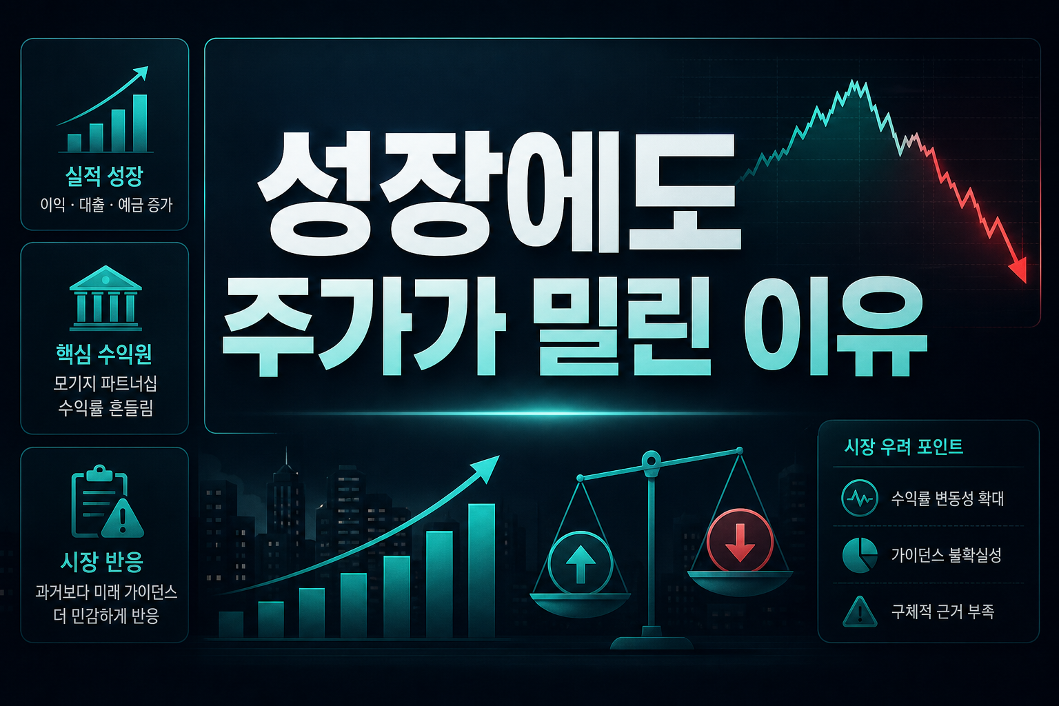 EPS 21% 성장에도 주가가 밀린 이유