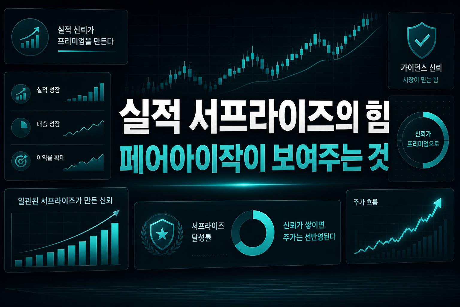 실적 서프라이즈의 힘, 페어아이작이 보여주는 것