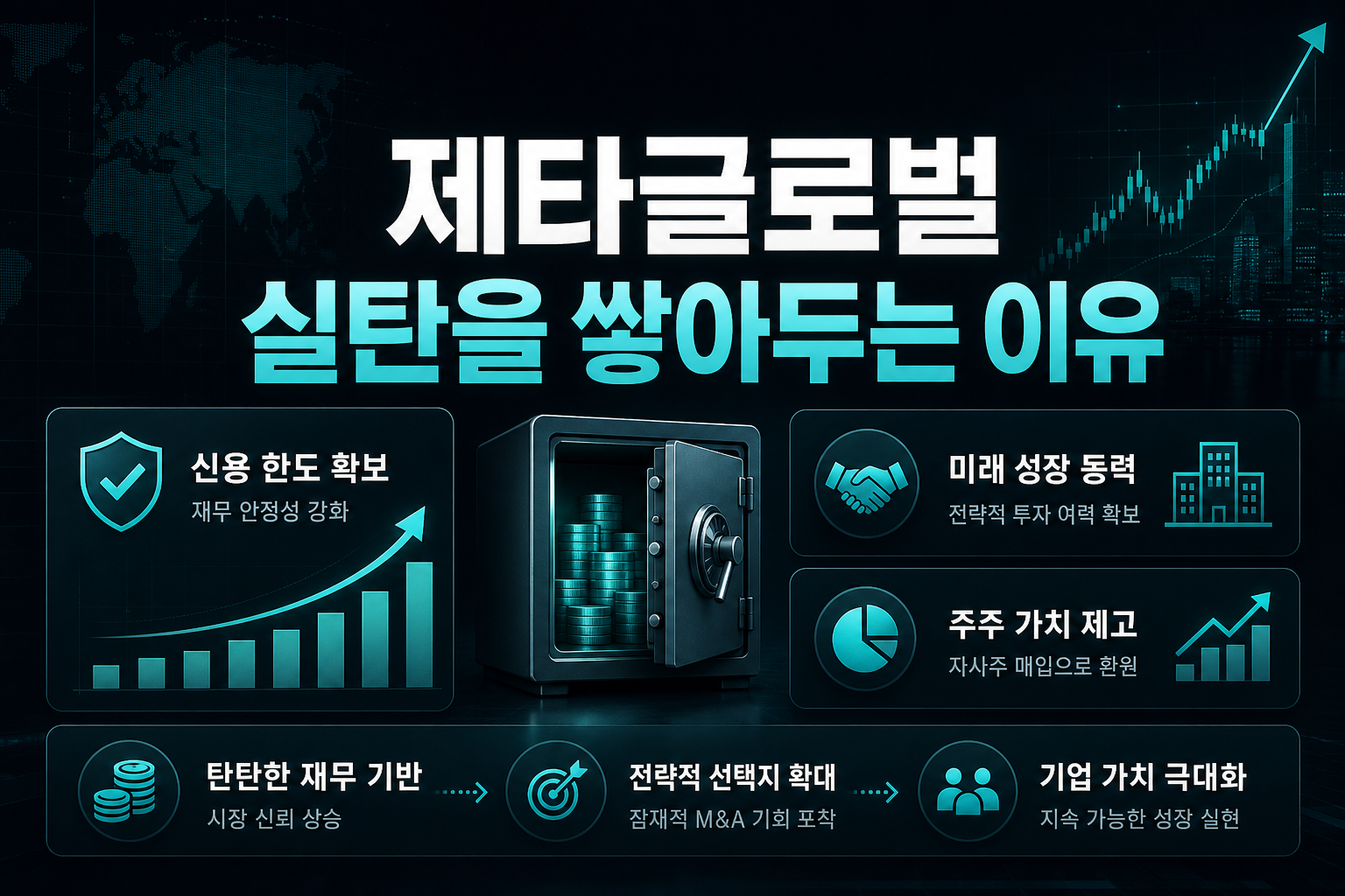 제타글로벌, 실탄을 쌓아두는 이유