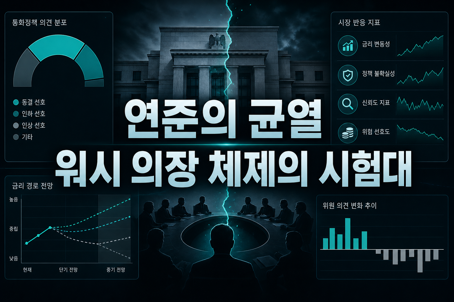 연준의 균열, 워시 의장 체제의 시험대