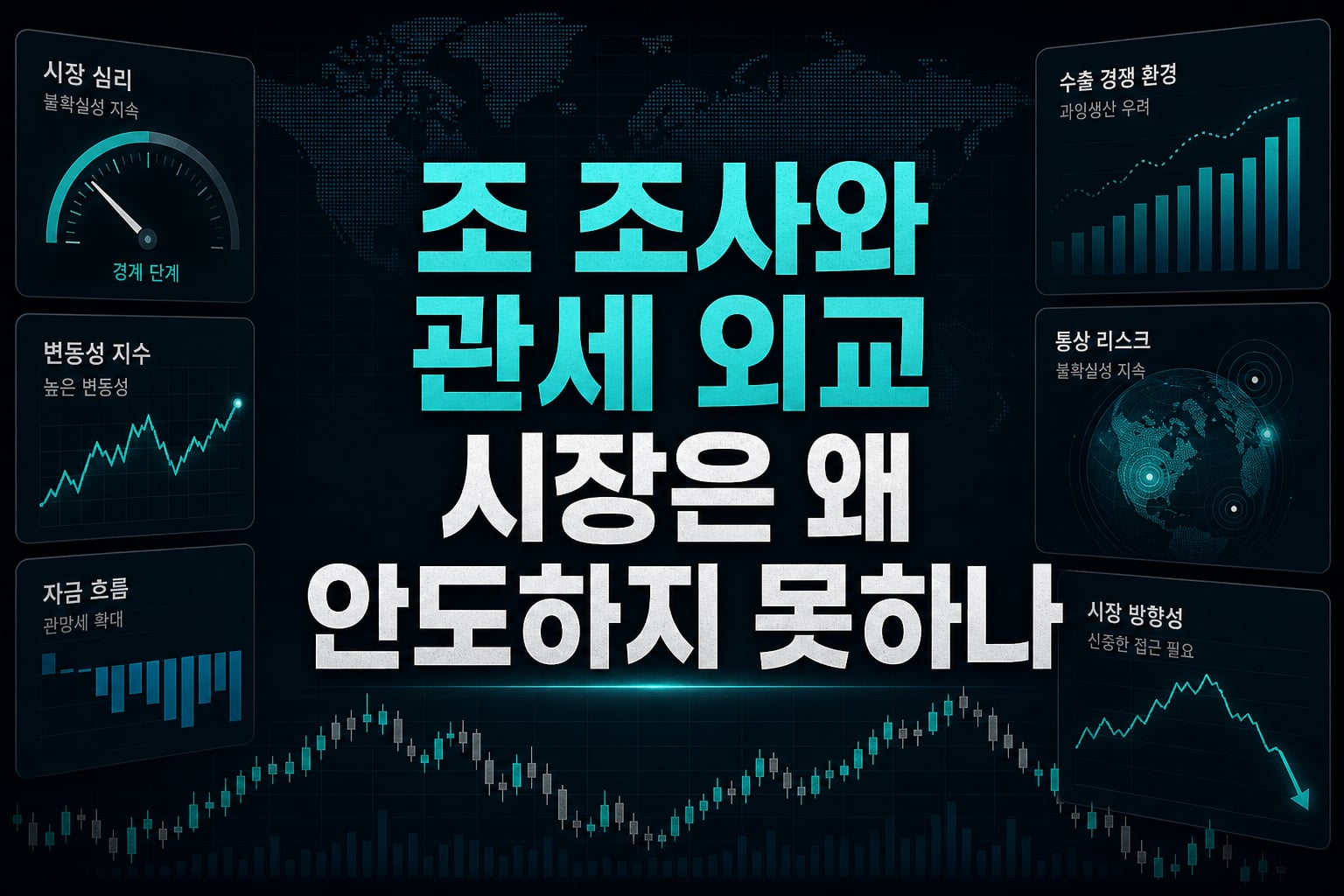 301조 조사와 관세 외교, 시장은 왜 안도하지 못하나