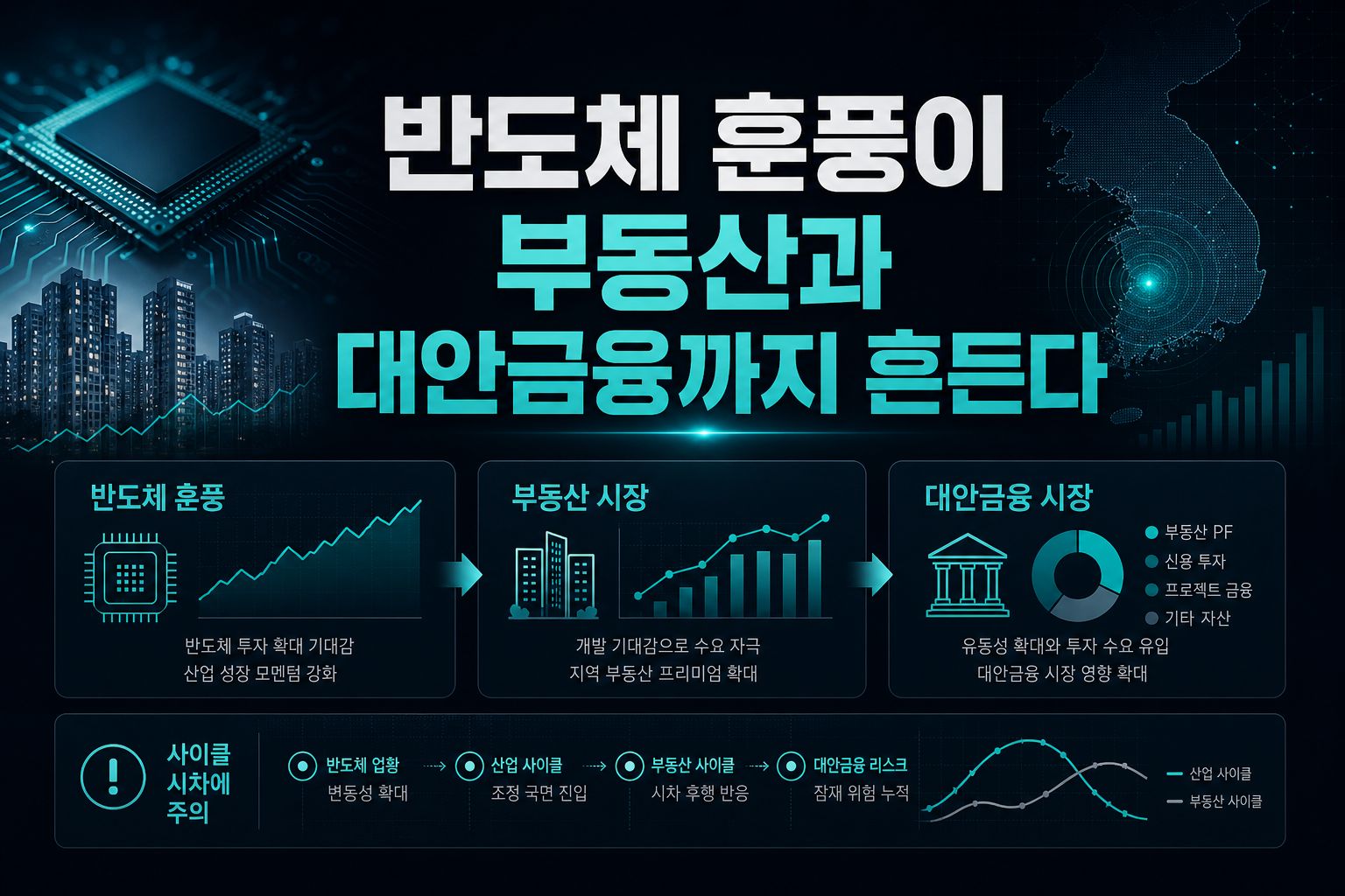 반도체 훈풍이 부동산과 대안금융까지 흔든다