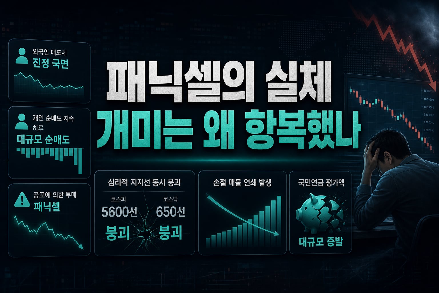 패닉셀의 실체, 개미는 왜 항복했나