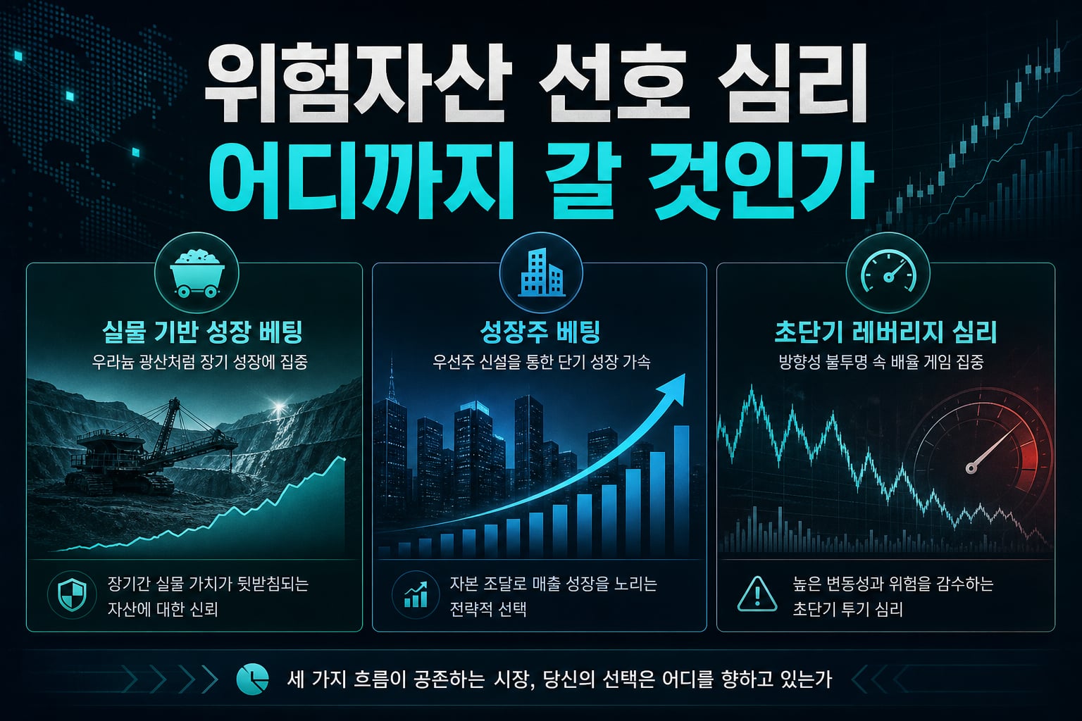 위험자산 선호 심리, 어디까지 갈 것인가
