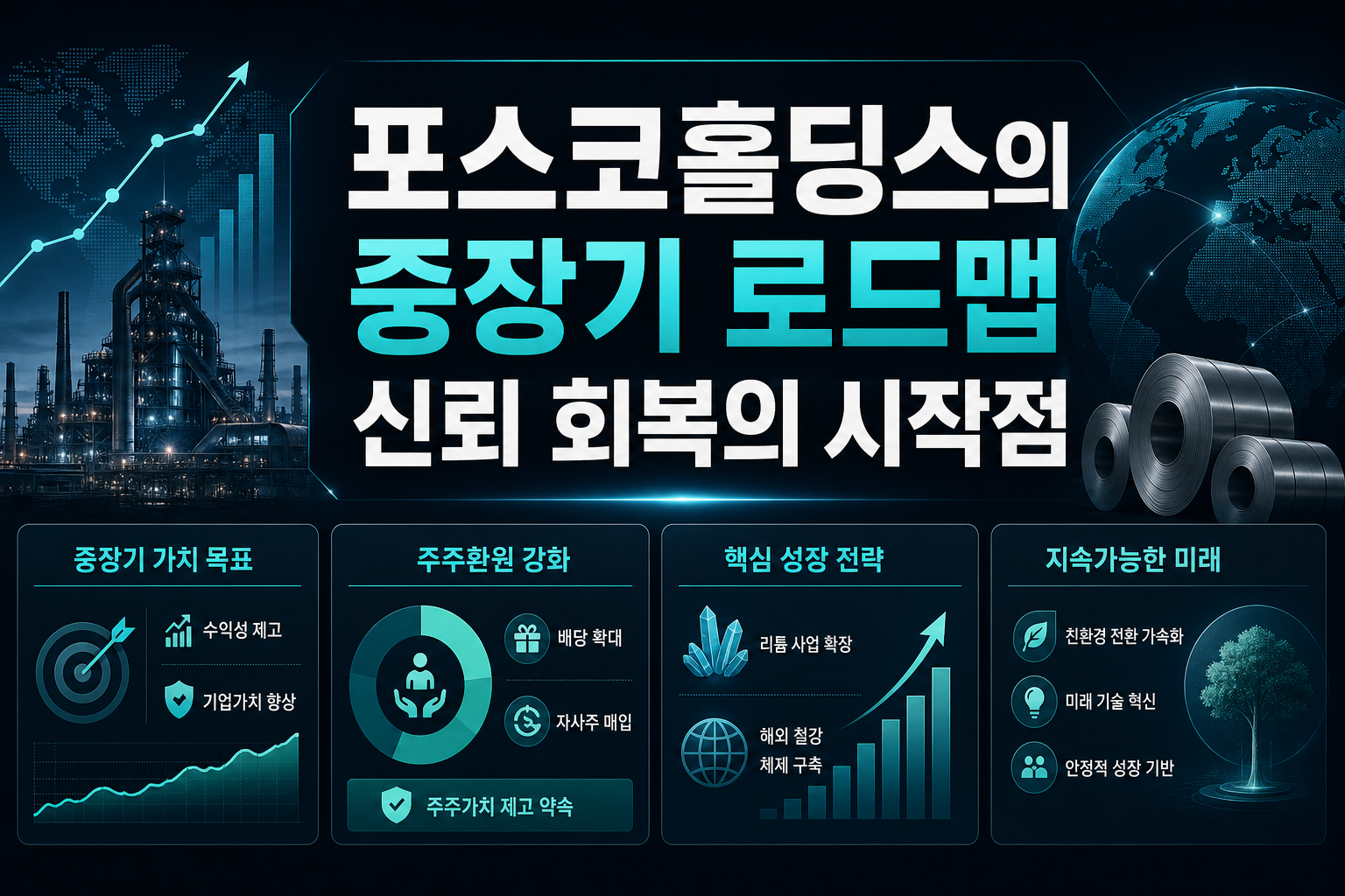포스코홀딩스의 중장기 로드맵, 신뢰 회복의 시작점