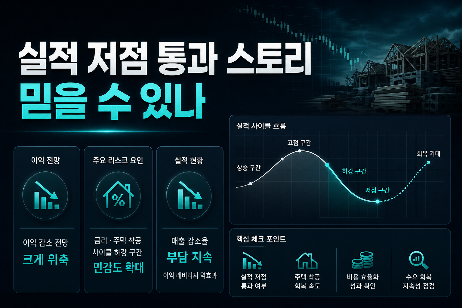 실적 저점 통과 스토리, 믿을 수 있나