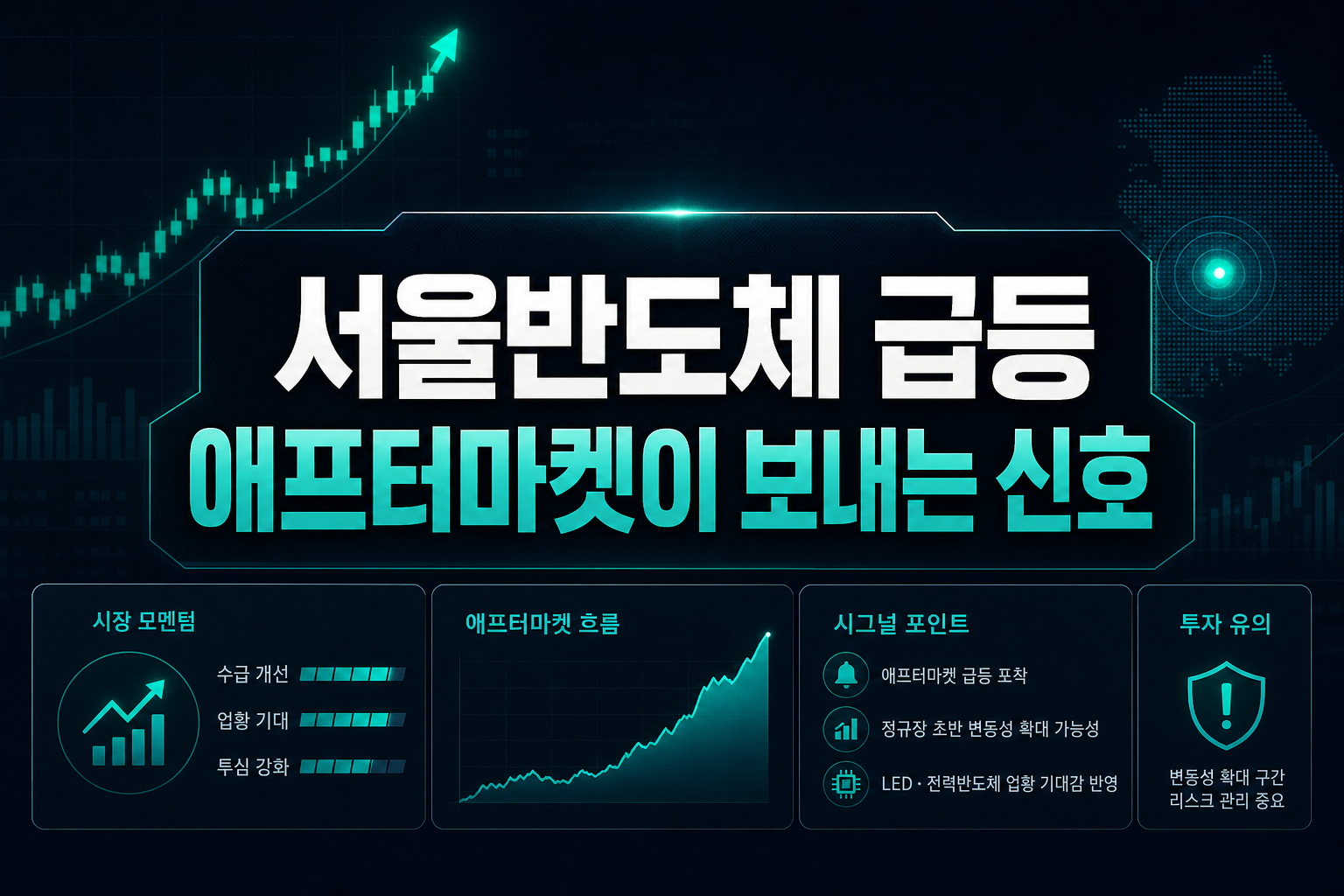 서울반도체 급등, 애프터마켓이 보내는 신호