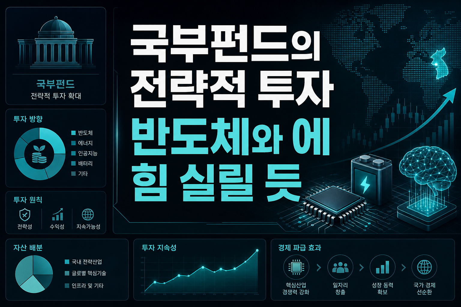 국부펀드의 전략적 투자, 반도체와 AI에 힘 실릴 듯