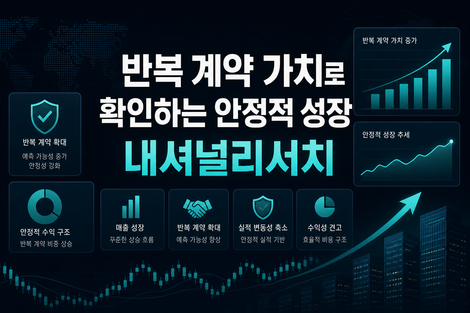 반복 계약 가치로 확인하는 안정적 성장, 내셔널리서치