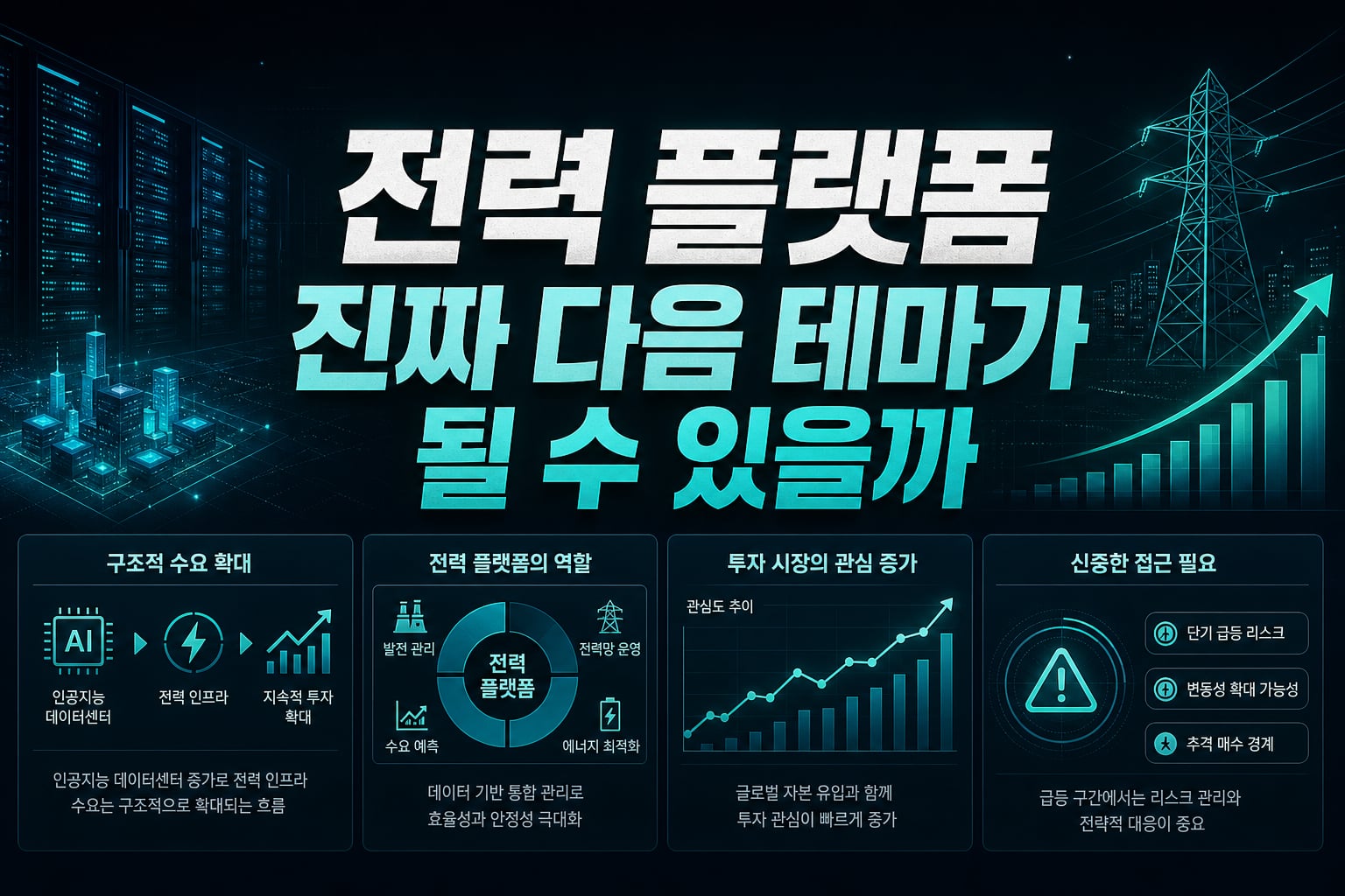 AI 전력 플랫폼, 진짜 다음 테마가 될 수 있을까