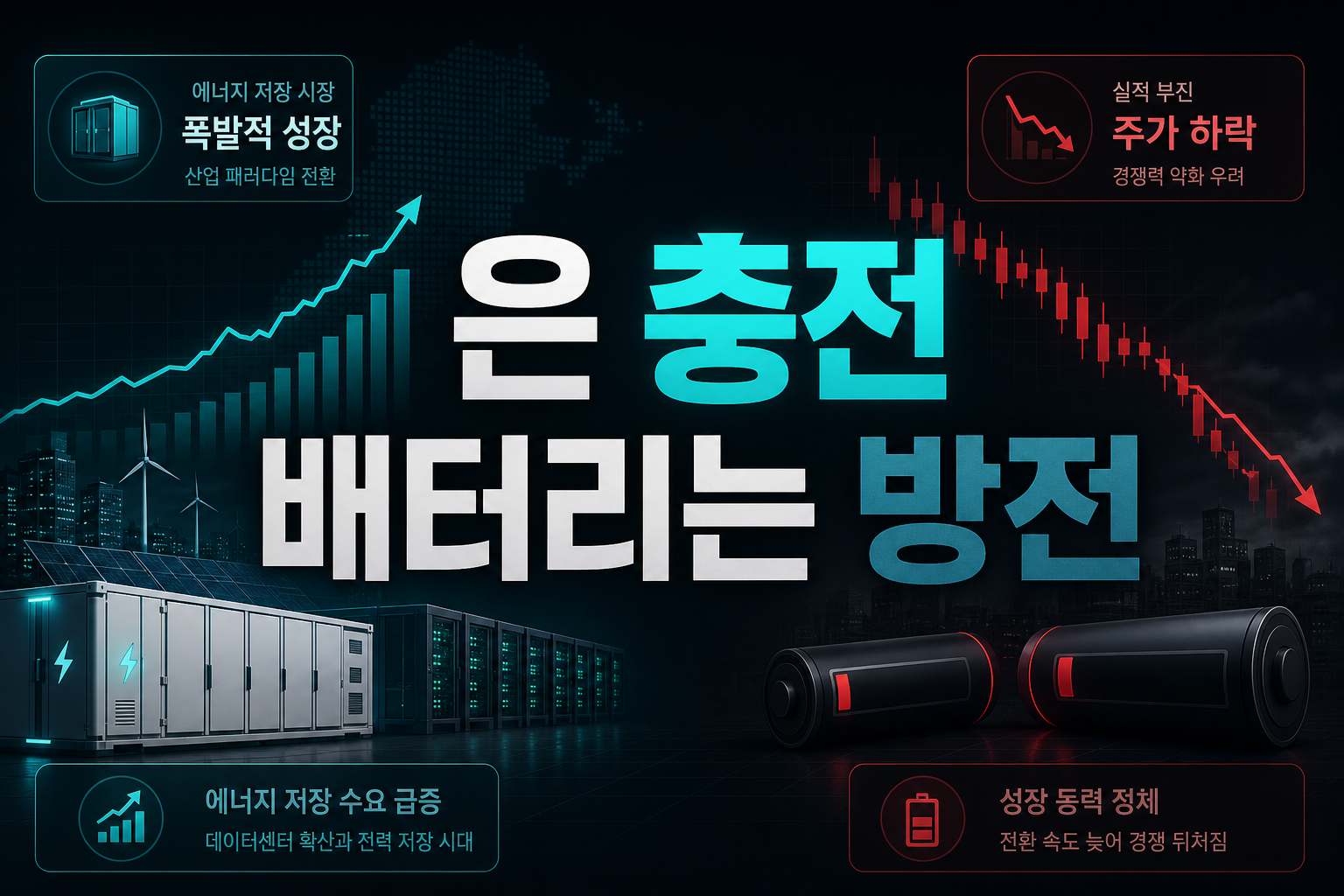 CATL은 충전, K배터리는 방전