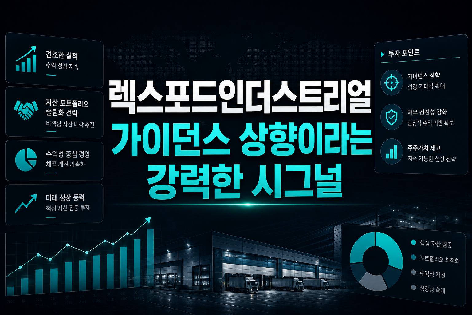 렉스포드인더스트리얼, 가이던스 상향이라는 강력한 시그널