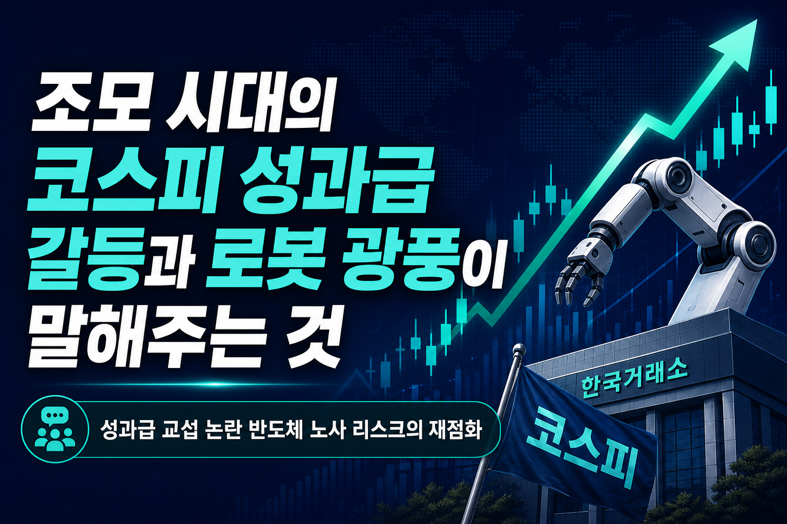 조모(JOMO) 시대의 코스피, 성과급 갈등과 로봇株 광풍이 말해주는 것