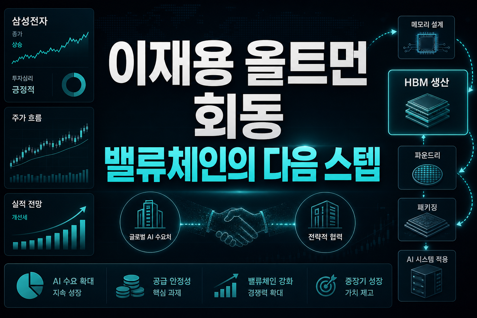 이재용-올트먼 회동, HBM 밸류체인의 다음 스텝