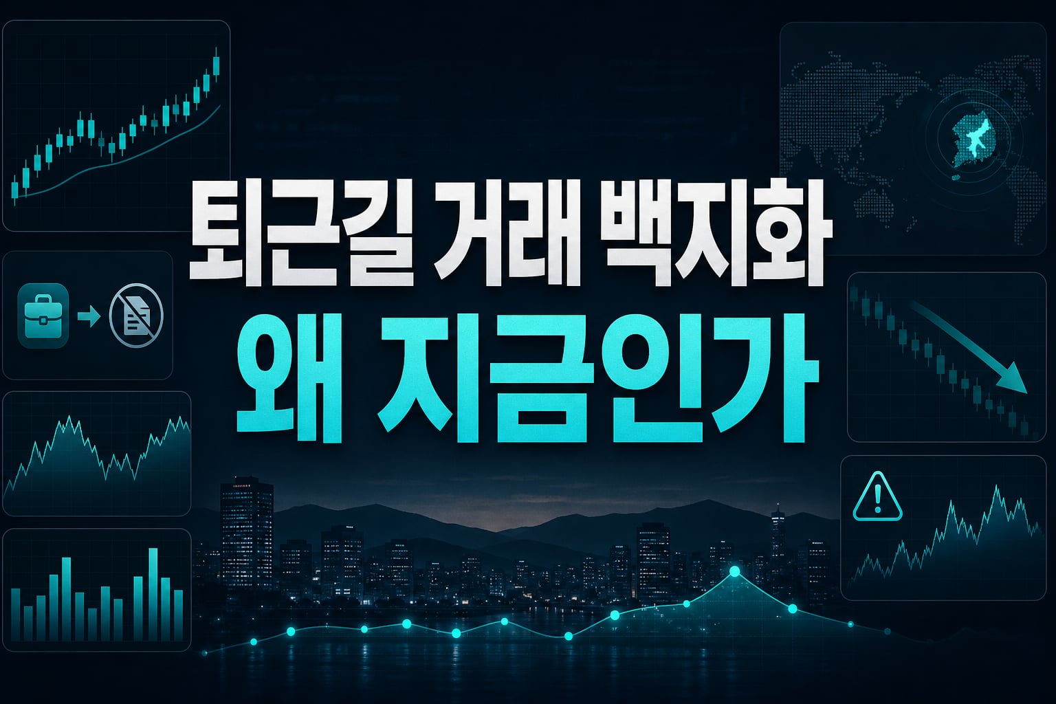 ETF 퇴근길 거래 백지화, 왜 지금인가