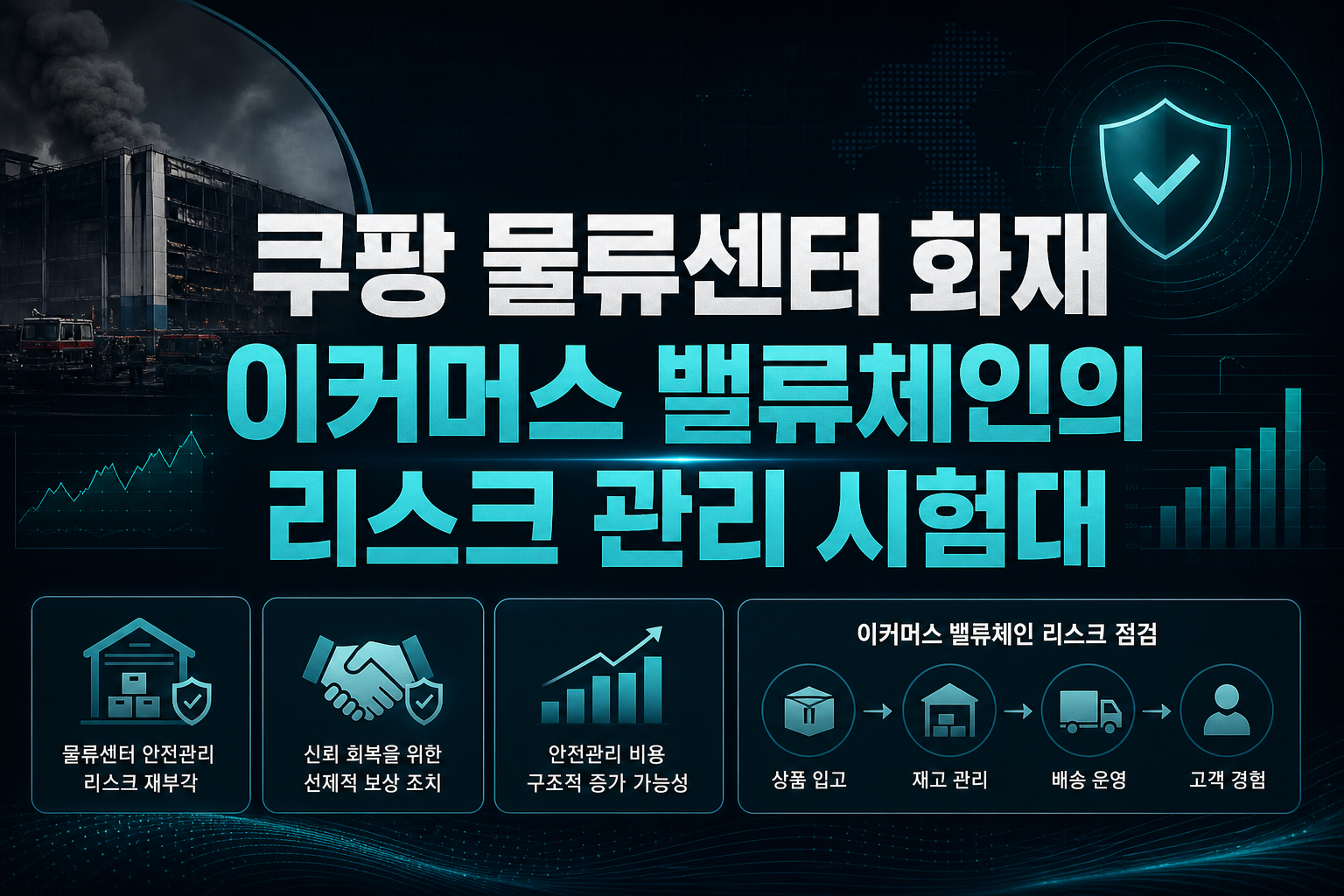 쿠팡 물류센터 화재, 이커머스 밸류체인의 리스크 관리 시험대