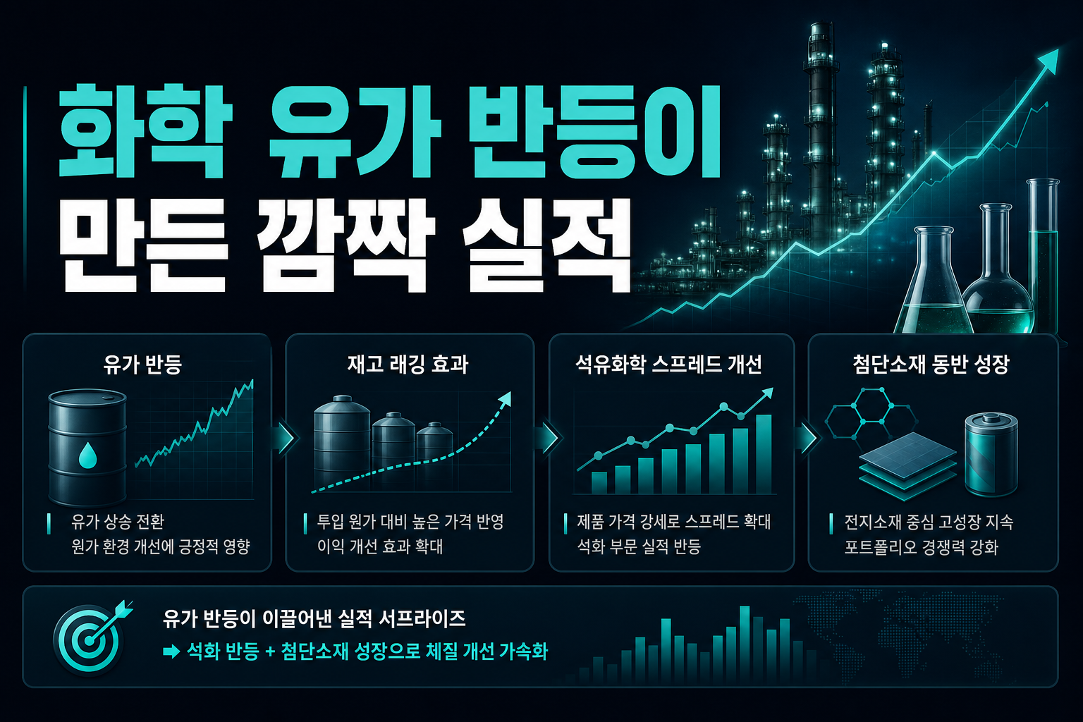LG화학, 유가 반등이 만든 깜짝 실적