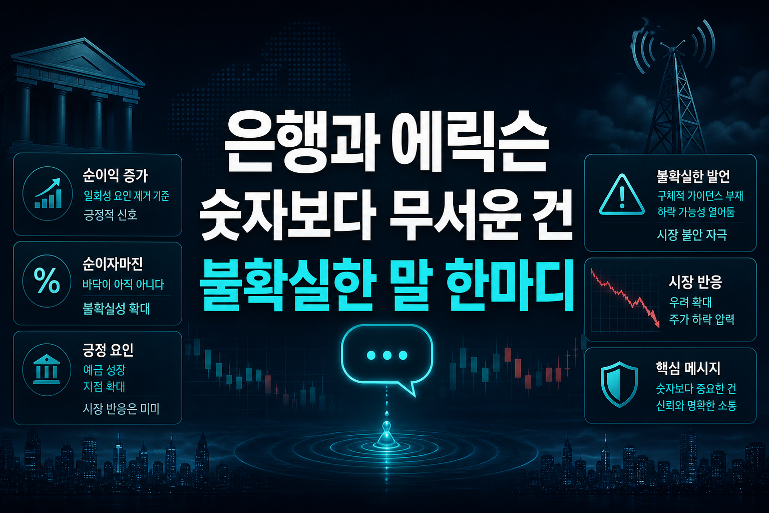 HDFC은행과 에릭슨, 숫자보다 무서운 건 불확실한 말 한마디