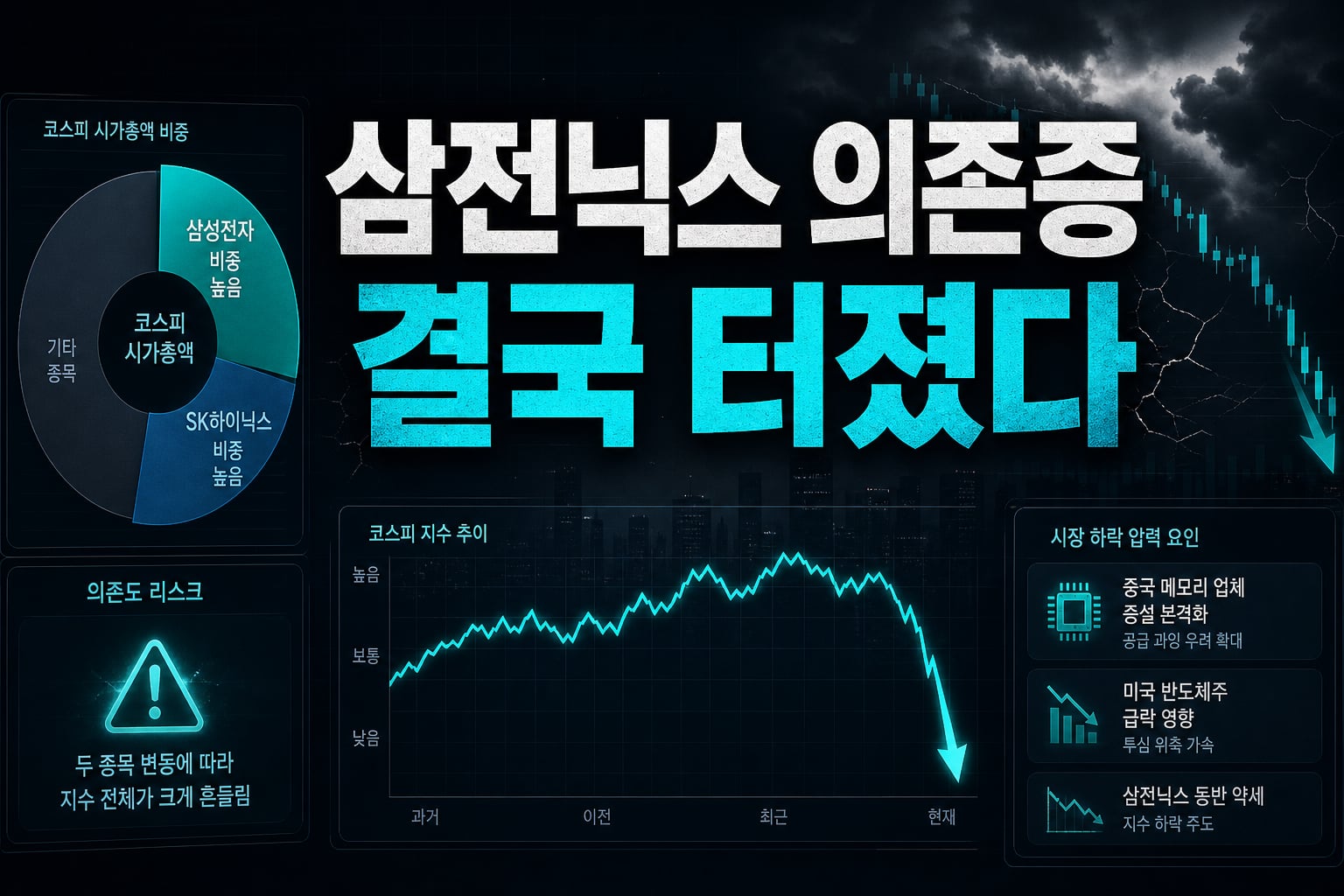 삼전닉스 의존증, 결국 터졌다