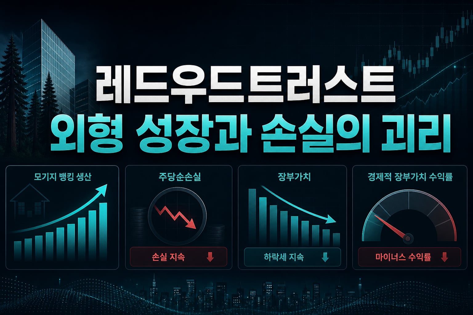 레드우드트러스트, 외형 성장과 손실의 괴리