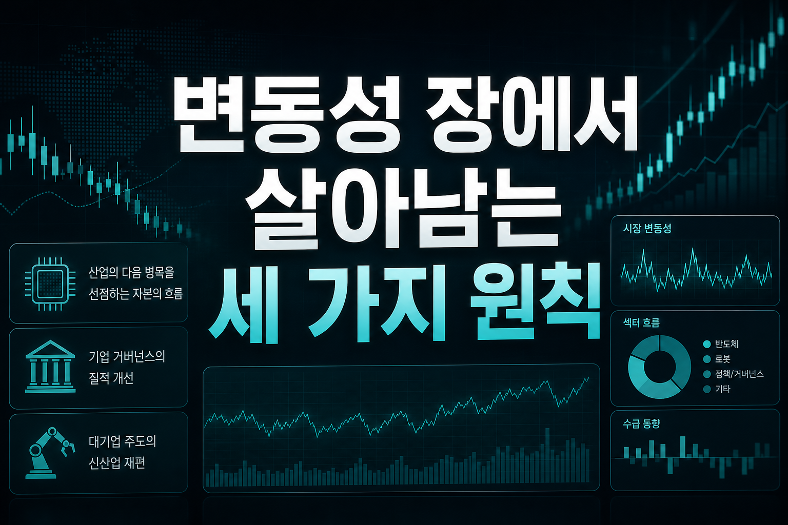 변동성 장에서 살아남는 세 가지 원칙