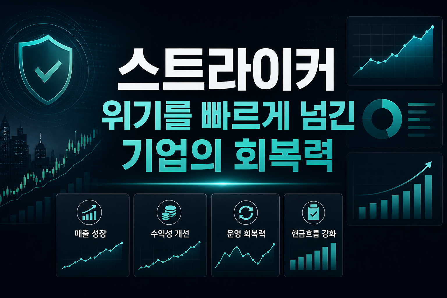 스트라이커, 위기를 빠르게 넘긴 기업의 회복력