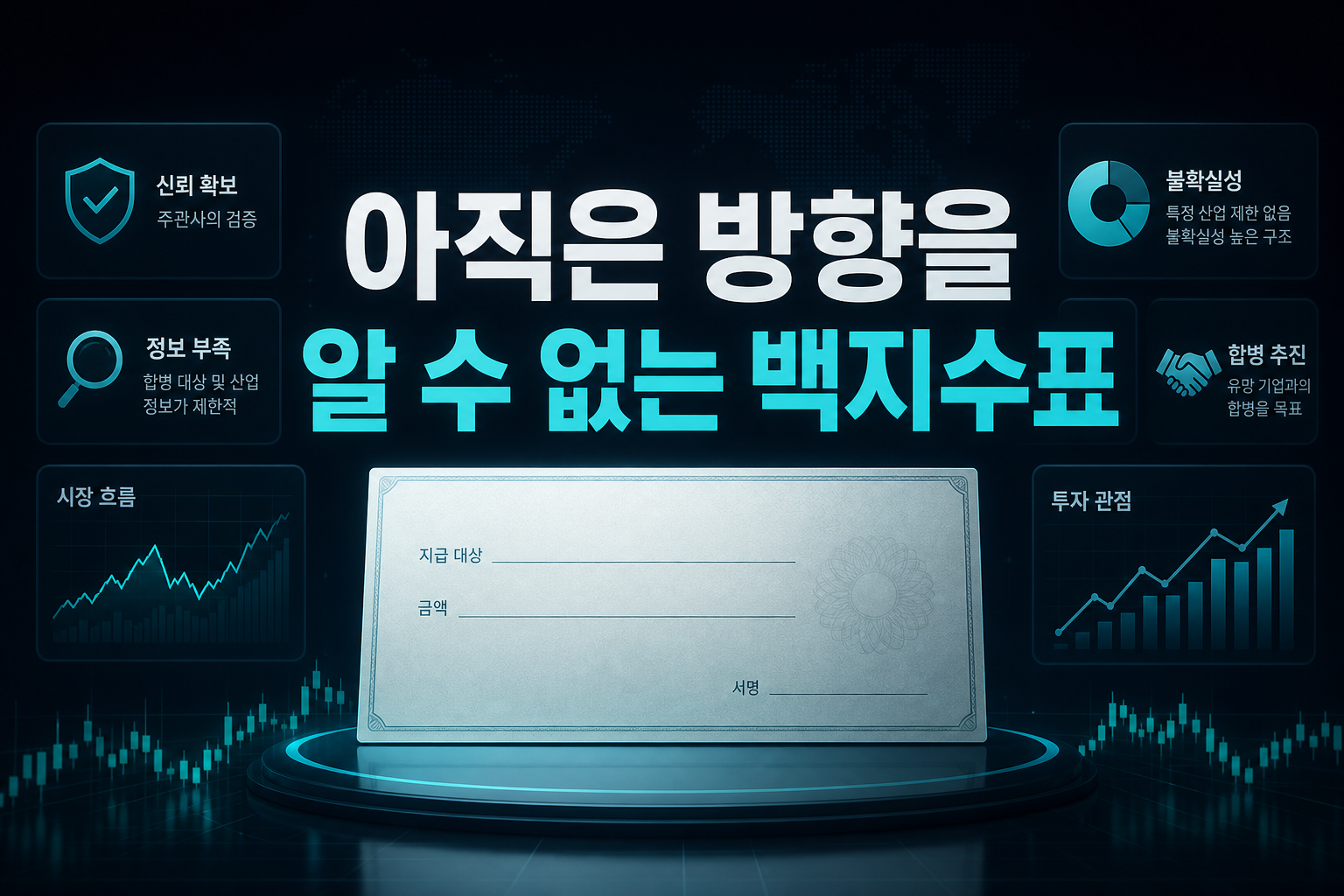 SPAC IPO, 아직은 방향을 알 수 없는 백지수표