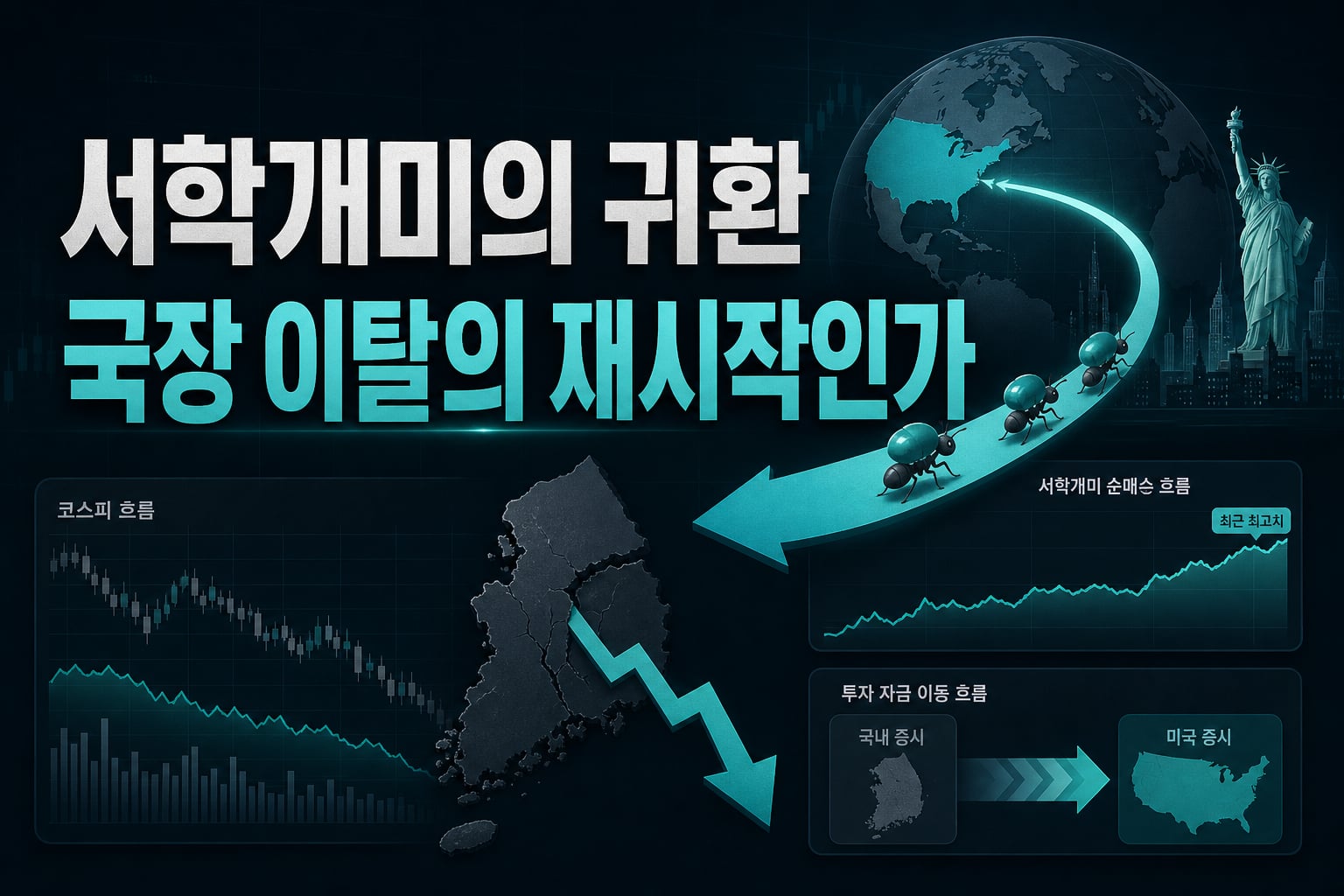 서학개미의 귀환, 국장 이탈의 재시작인가