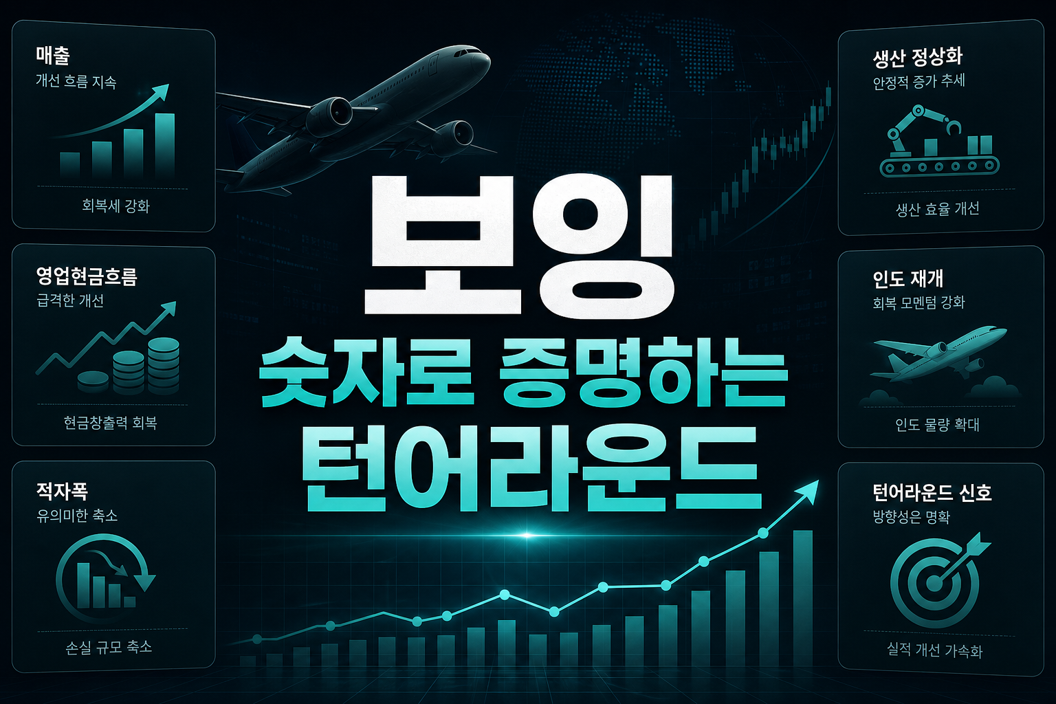 보잉, 숫자로 증명하는 턴어라운드