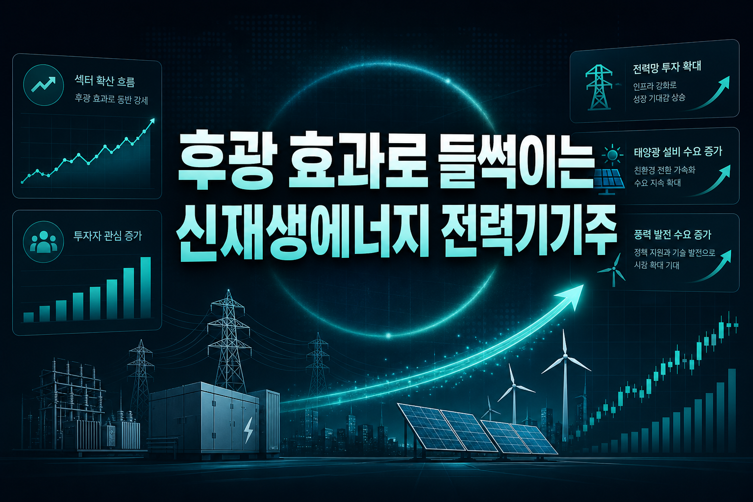 후광 효과로 들썩이는 신재생에너지·전력기기주