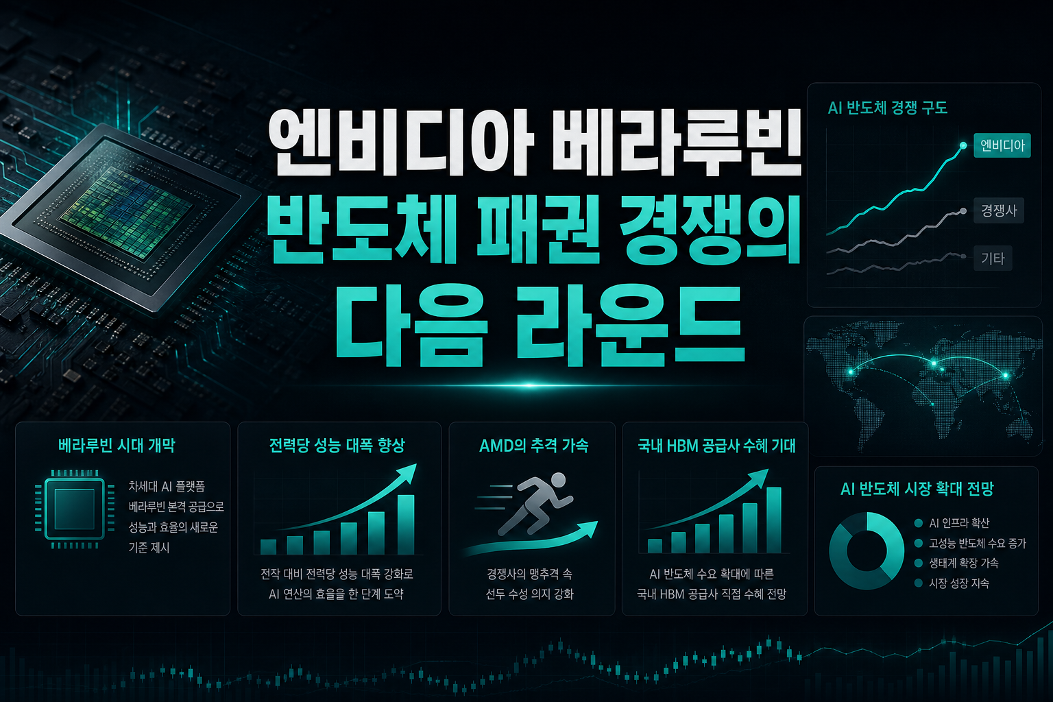 엔비디아 베라루빈, AI 반도체 패권 경쟁의 다음 라운드