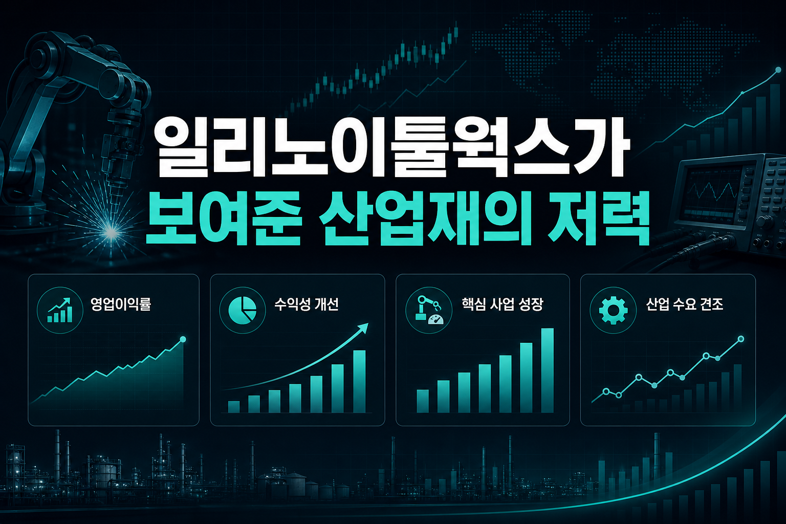 일리노이툴웍스가 보여준 산업재의 저력