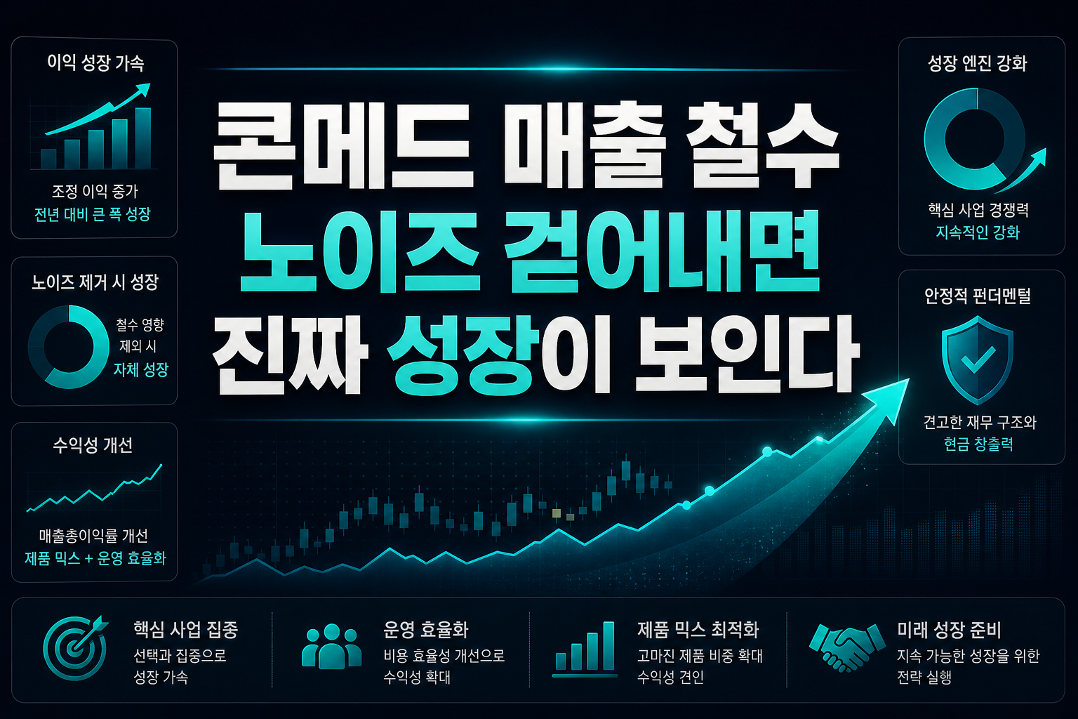 콘메드, 매출 철수 노이즈 걷어내면 진짜 성장이 보인다