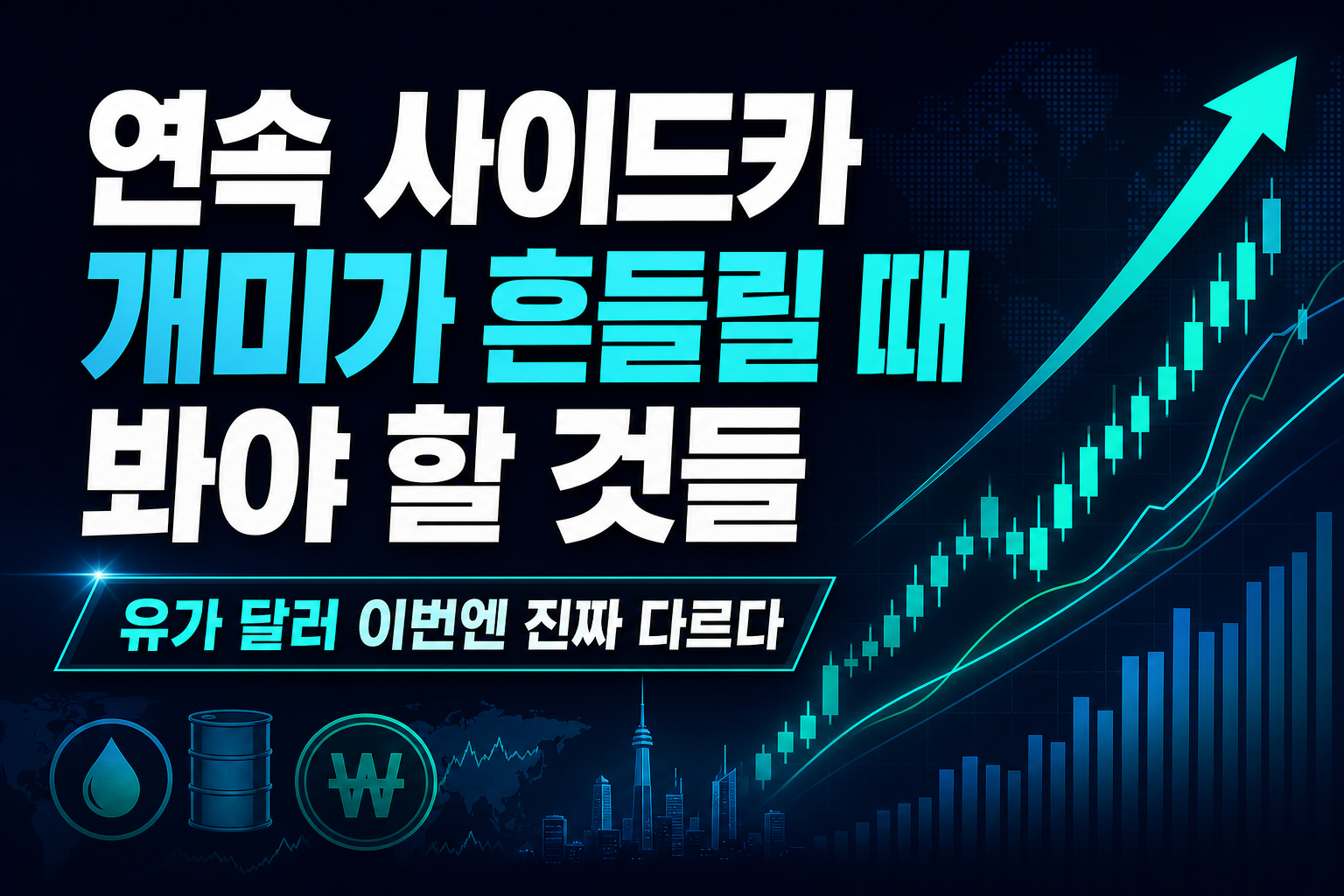 5일 연속 사이드카, 개미가 흔들릴 때 봐야 할 것들