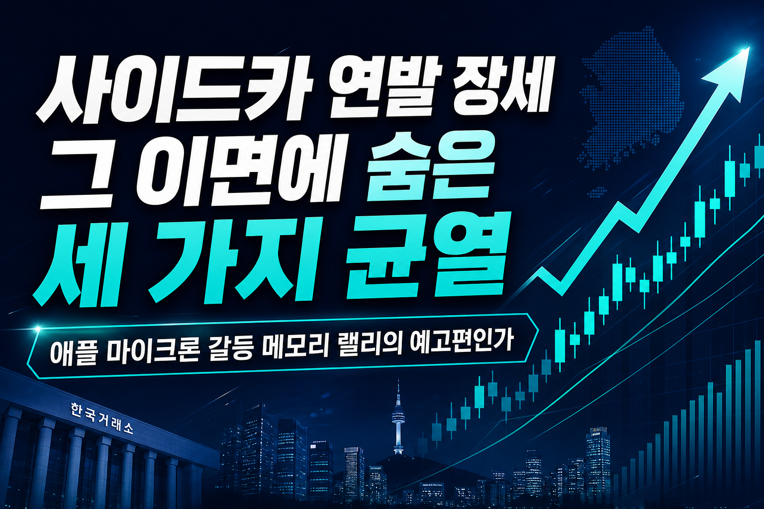 사이드카 5연발 장세, 그 이면에 숨은 세 가지 균열