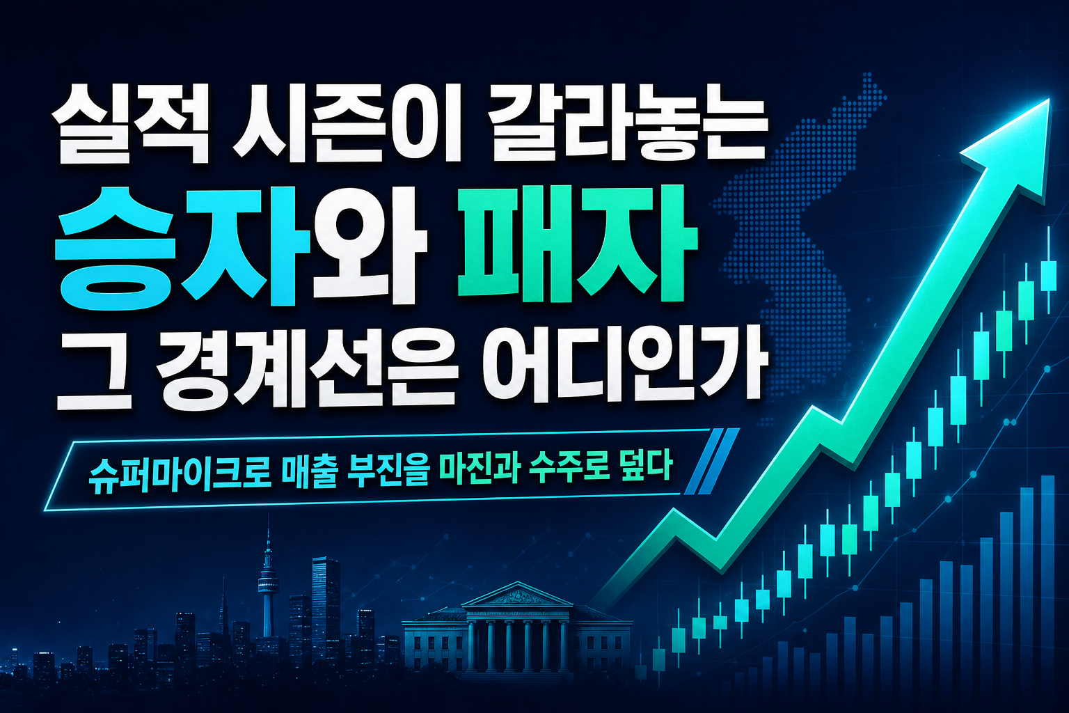 실적 시즌이 갈라놓는 승자와 패자, 그 경계선은 어디인가