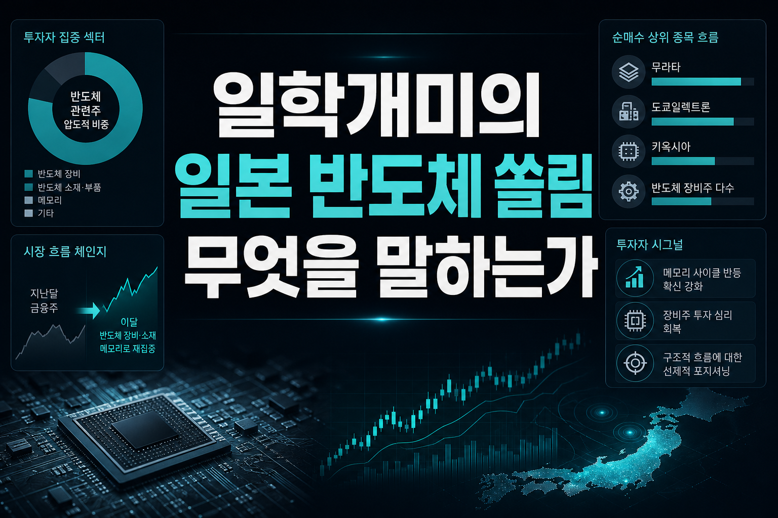 일학개미의 일본 반도체 쏠림, 무엇을 말하는가
