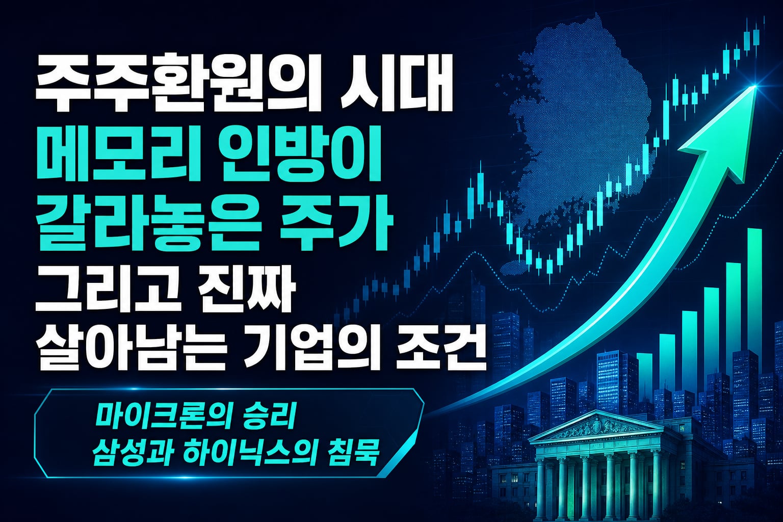 주주환원의 시대: 메모리 3인방이 갈라놓은 주가, 그리고 진짜 살아남는 기업의 조건